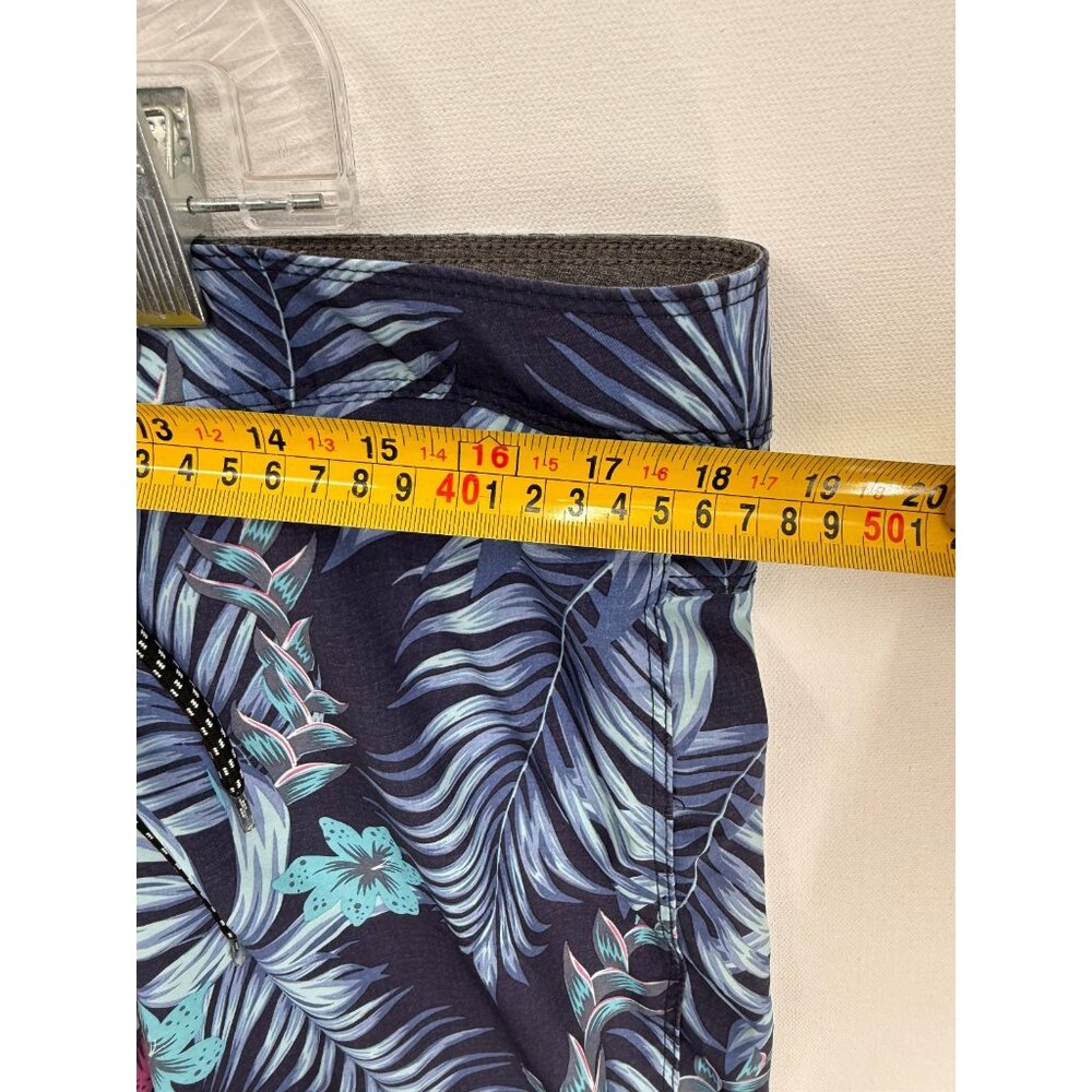 Hurley Board Shorts Mens 36 10" Futura Floral AOP Beach Swim Trunks - Picture 4 of 6